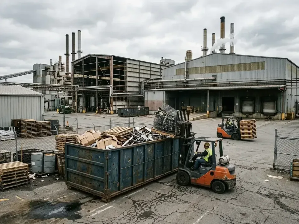 industrial-factory-scrap-conta-003 — frequently asked questions, Cheap Roll-off Dumpster Rentals in Breese, IL